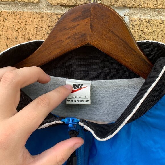 Vintage 90s Nike Jacket Blue - Picture 5 of 9